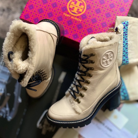 Tory Burch Miller Lug Sole Platform Boot - Picture 12 of 13